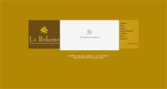 Desktop Screenshot of laboheme-arles.com